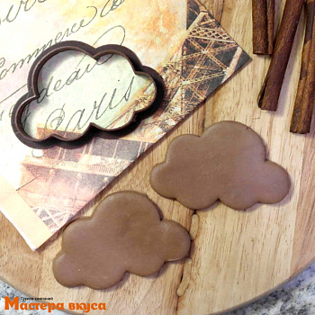 Вырубка пластик ОБЛАКО, 6 см 