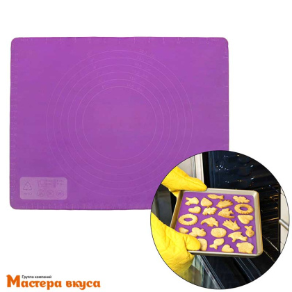 Коврик силиконовый с разметкой 38*30 см, БУССЕН