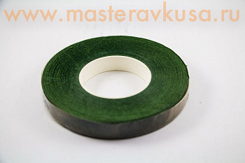 Тейп лента темно-зеленая 12 мм 27 м