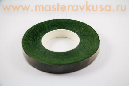 Тейп лента темно-зеленая 12 мм 27 м