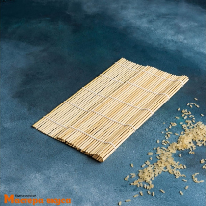 Циновка макису для суши "Мастер", бамбук, 22*24 см