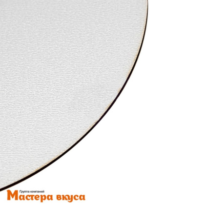 Подложка деревянная 3мм D14см ламинированная