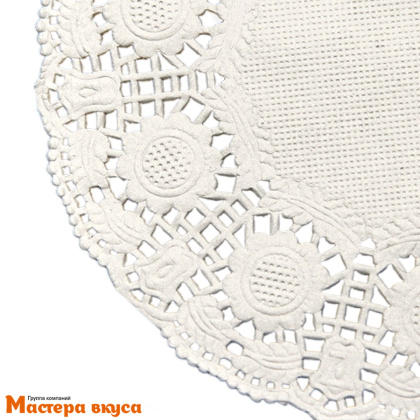 Салфетки бумажные ажурные Д200 мм, 100 шт.