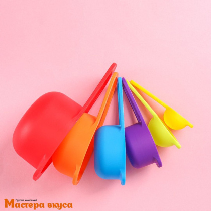 Ложка мерная в наборе 6 шт, (250 мл, 125 мл, 85 мл, 60 мл, 15 мл, 7,5 мл), "Креатив" Доляна