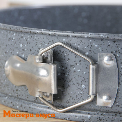 Форма для выпечки разъемная, D18,5см h-7см, (антипригарное покрытие) Круг "Мрамор"