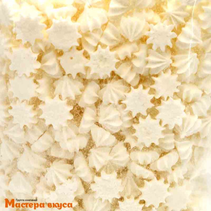 Сахарные украшения МЕРЕНГА (безе) мини, белые 250 гр