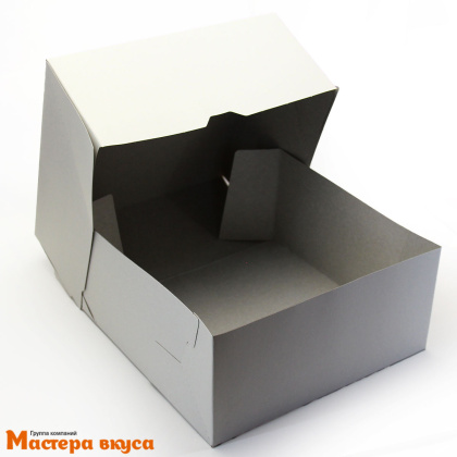 Короб для торта без окна 255*255*120 мм, белый