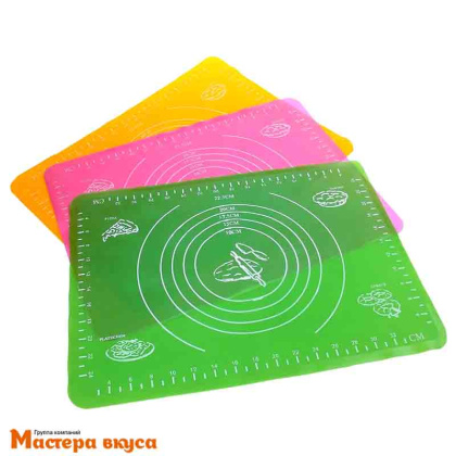 Коврик силиконовый с разметкой 38*28 см "Эрме"