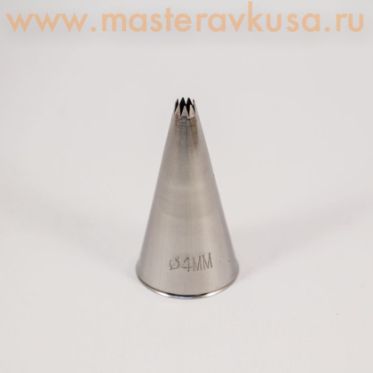 Насадка стальная ФРАНЦУЗСКАЯ ЗВЕЗДА,  4мм,  (BF310)