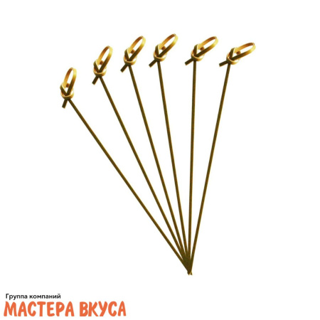 Шпажки "Пика узелок", бамбук, 11см (набор 25 шт) 