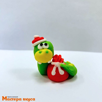 Сахарная фигурка  ЗМЕЙКА, h~4,5см d~3см