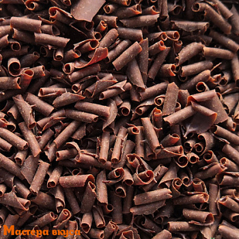 Завитки из темного шоколада, "Mona Lisa" Callebaut (Бельгия), 100 гр