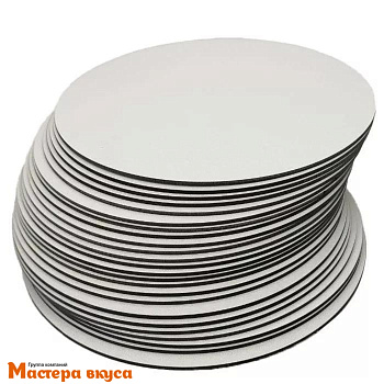 Подложка деревянная 3мм D10см ламинированная