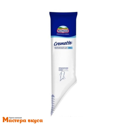 Сыр творожный Cremette Flexible (Hochland Pro), упаковка 1 кг