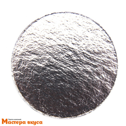 Подложка 0.8 мм,  D80 мм золото/серебро