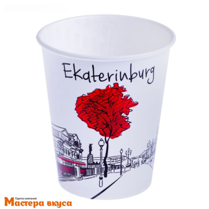 Стакан бумажный "Города", 250 мл