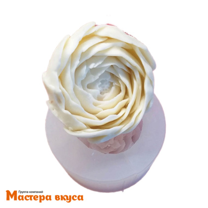 Молд силиконовый  3D РАНУНКУЛЮС ЛЮТИК, изд d~7,1см h~4,4см (шоколад~110гр)