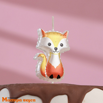 Свеча-фигурка ЛИСИЧКА, 9,5*3,5 см