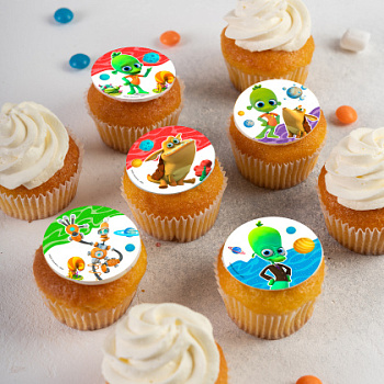 Фотопечать Планета Ай, для капкейков, № 13