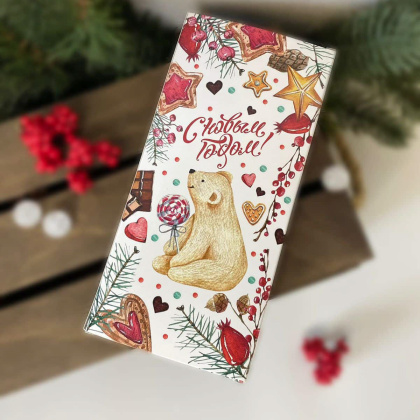 Упаковка для шоколадной плитки 171*80*14 мм  (Умка) 