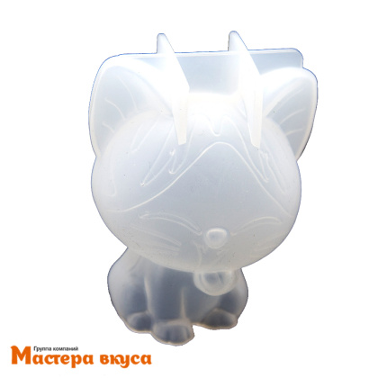 Молд силиконовый  3D КОТЁНОК, изд h6 см (шоколад~27гр) (тонкий силикон)