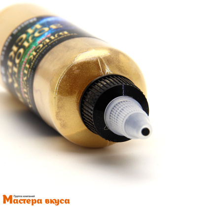 Пищевой блеск-пудра Орнамент для распыления ЗОЛОТАЯ ИСКРА, 25 г