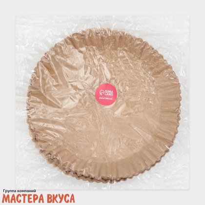 Форма для выпечки и аэрогриля d-16, h-4,5 см (пергамент), круг