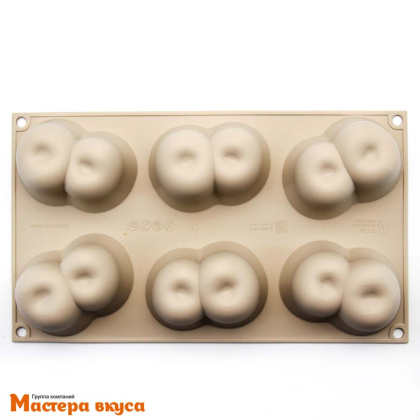 Форма силиконовая Silikomart CILIEGIA Черешня двойная, (Италия)