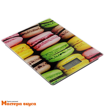 Весы электронные кухонные, до 7кг, LuazON "Макаруны"