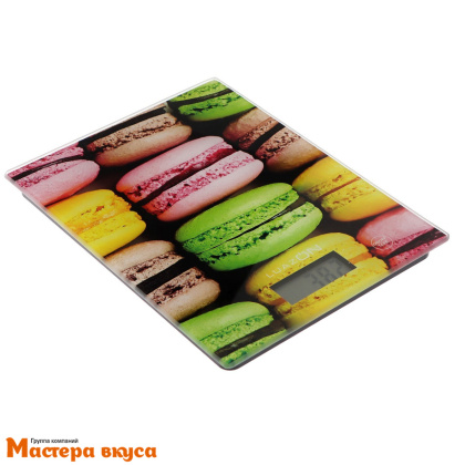 Весы электронные кухонные, до 7кг, LuazON "Макаруны"
