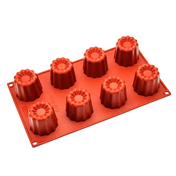 Форма силиконовая ЦВЕТОК-САВАРЕН, (8 фигур) d~55см h~50см ^^