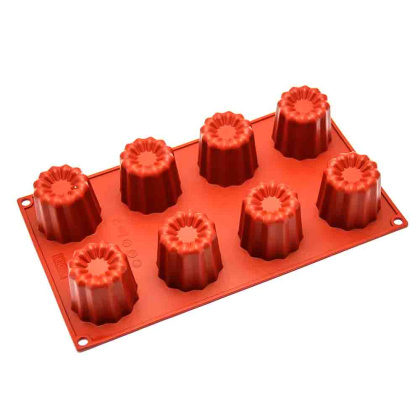 Форма силиконовая ЦВЕТОК-САВАРЕН, (8 фигур) d~55см h~50см ^^