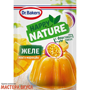 Желе "Dr.Bakers", Happy Nature, манго и маракуйя, 41 г