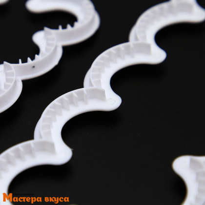 Набор вырубок пластик ГВОЗДИКА, (набор 3 шт)