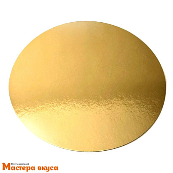 Подложка 0.8 мм, D100 мм односторонняя золото