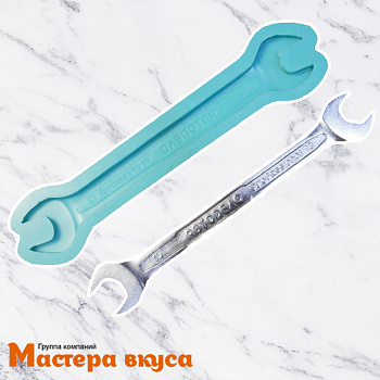 Молд силиконовый  2,5D РАЗВОДНОЙ КЛЮЧ, изд 19*h6 см (шоколад~21гр) 