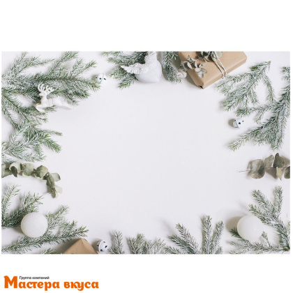 Фотофон ЕЛОВЫЕ ВЕТОЧКИ, бумага  70*100 см