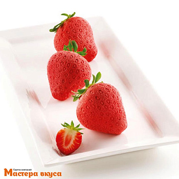 Форма силиконовая Silikomart FRAG 120 Клубника (форма+лоток), (Италия)