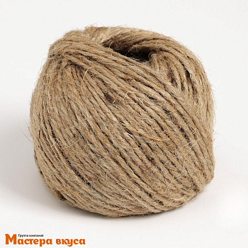 Шпагат джутовый скрученный 50м, d-1,12мм