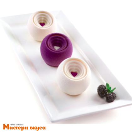 Форма силиконовая Silikomart COCCOLA Коккола серая, (Италия)