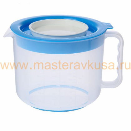 Емкость для миксера с крышкой, 2000 мл