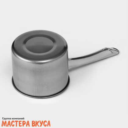 Ковш из нержавеющей стали 0,65 л, d-12 см