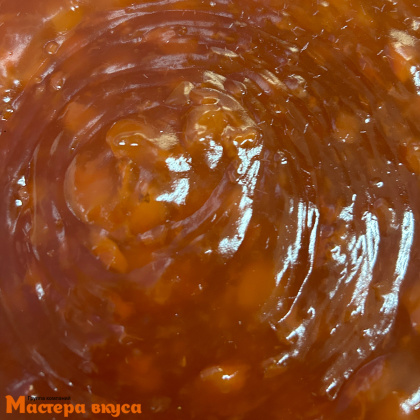 Конфитюр деликатесный Персиковый (с кусочками, термостабильный), 500 гр