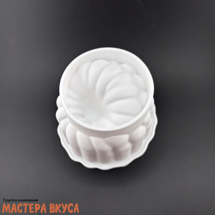 Форма силиконовая, для корпусных и муссовых десертов МАЛИНА 3D, D~13,1см h~12,2см
