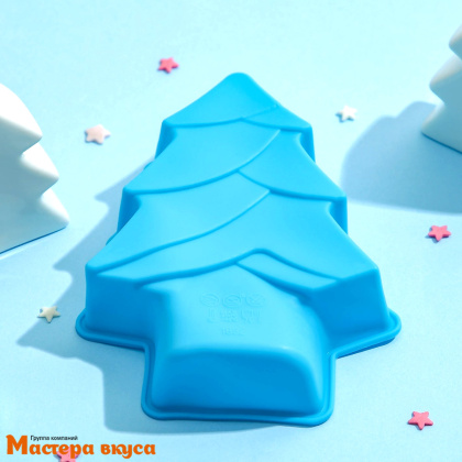 Форма силиконовая ЕЛОЧКА, 13*10*3 см