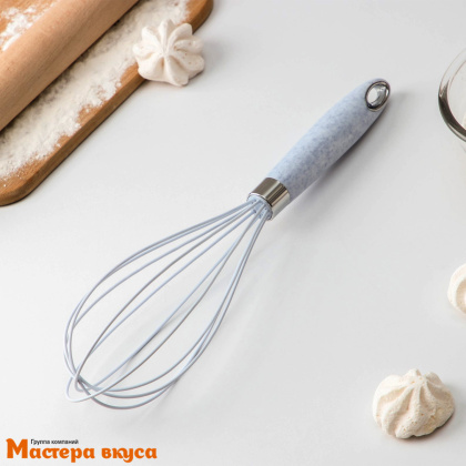 Венчик кулинарный ручка пластик, 31 см, нерж.сталь "Лерой"