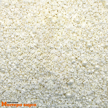 Посыпка  микс НЕВЕСТА-МЕТЕЛИЦА (белый микс), 50 гр