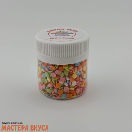 Посыпка КОНФЕТТИ Пастельные, 25 гр 