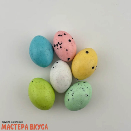 Драже шоколадное ЯЙЦО ПЕРЕПЕЛИНОЕ, в цветной глазури 100гр    