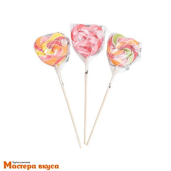 Карамель леденцовая СЕРДЦЕ ЛОЛЛИ, 15 гр,  SN